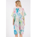 Watercolor Flower Print Kimono - Designer Style - CC-WH2001853