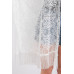 Flower Pattern Crochet Lace Tassel Cover Up - Designer Style - CC-WH2001836