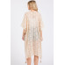 Distressed Pattern Tassel Kimono - Designer Style - CC-WH2001844