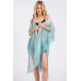 Striped Two Tone Cover Up Kimono - Designer Style - CC-WH2001840
