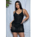 Josephine Crochet Mini Dress - CC-WH2001780