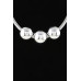 Triple Shiny Bead Statement Necklace - CC-WH2002052