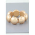 Polished Dome Cuff Bracelet - CC-WH2002064