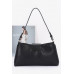 Faux Leather Eyelet Studded Shoulder Bag - CC-WH2002080