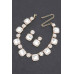 Rhinestone Party Necklace Set - CC-WH2002094