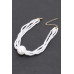 Multi Faux Pearl Chain Necklace - CC-WH2002095