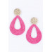 Metal And Paper Earring - CC-WH2002097