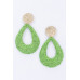 Metal And Paper Earring - CC-WH2002097