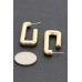 Metal Gold Dip Earring - CC-WH2002098