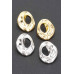 Metal Gold Dip Earring - CC-WH2002100