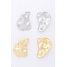 Metal Gold Dip Earring - CC-WH2002101
