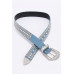 Rhinestone Metal Studded Multi Metal Belt - CC-WH2002128