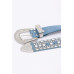 Rhinestone Metal Studded Multi Metal Belt - CC-WH2002128