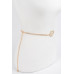 Rhinestone Metal Chain Belt - CC-WH2002129
