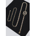 Rhinestone Metal Chain Belt - CC-WH2002129