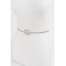 Rhinestone Metal Chain Belt - CC-WH2002129