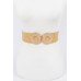 Faux Straw Elastic Two Buckles Belt - CC-WH2002130