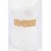Faux Straw Elastic Two Buckles Belt - CC-WH2002130