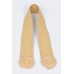 Faux Straw Elastic Two Buckles Belt - CC-WH2002130