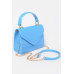 Enamel Faux Leather Top Handle Bag - CC-WH2002148