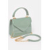 Enamel Faux Leather Top Handle Bag - CC-WH2002148