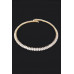 Cubic Zirconia Choker Necklace - CC-WH2002152
