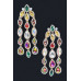 Rhinestone Fringe Earring - CC-WH2002159