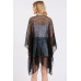 Embellished Sequin Mesh Cover Up - CC-WH2002167