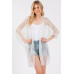 Embellished Sequin Mesh Cover Up - CC-WH2002167