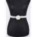 Flower Faux Pearl Elastic Belt - CC-WH2002168