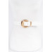 Faux Leather Metal Buckle Belt - CC-WH2002170