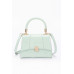 Enamel Flap Crossbody Bag - CC-WH2002176