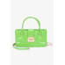 Embossed Enamel Handle Clutch - CC-WH2002179