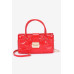 Embossed Enamel Handle Clutch - CC-WH2002179