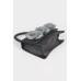 Faux Leather Rhinestone Hot Fix Flower Bag - CC-WH2002180