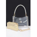 Clear Small Hobo Bag W/rhinestone Handle - CC-WH2002182