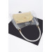 Clear Small Hobo Bag W/rhinestone Handle - CC-WH2002182