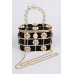 Flower Beads Attached With Bento Bag - CC-WH2002184