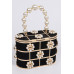 Flower Beads Attached With Bento Bag - CC-WH2002184