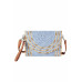 Mixed Color Detail Straw Clutch & Crossbody Bag - CC-WH2002188