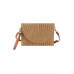 Gold Threads Mixed Color Straw Clutch Crossbodybag - CC-WH2002191