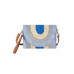 Metallic Lined Multicolor Straw Clutchcrossbodybag - CC-WH2002194