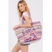 Boho Print Pom Pom Fringe Tote Bag - CC-WH2002198