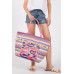 Boho Print Pom Pom Fringe Tote Bag - CC-WH2002198