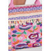 Boho Print Pom Pom Fringe Tote Bag - CC-WH2002198