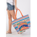 Boho Print Pom Pom Fringe Tote Bag - CC-WH2002199