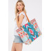 Boho Style Aztec Pattern Tassel Summer Tote Bag - CC-WH2002203