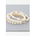 Multi Oval Stone Beaded Bracelet - CC-WH2002205
