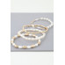 Multi Oval Stone Beaded Bracelet - CC-WH2002205