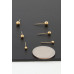 Triple Orb Stud Earrings - CC-WH2002208